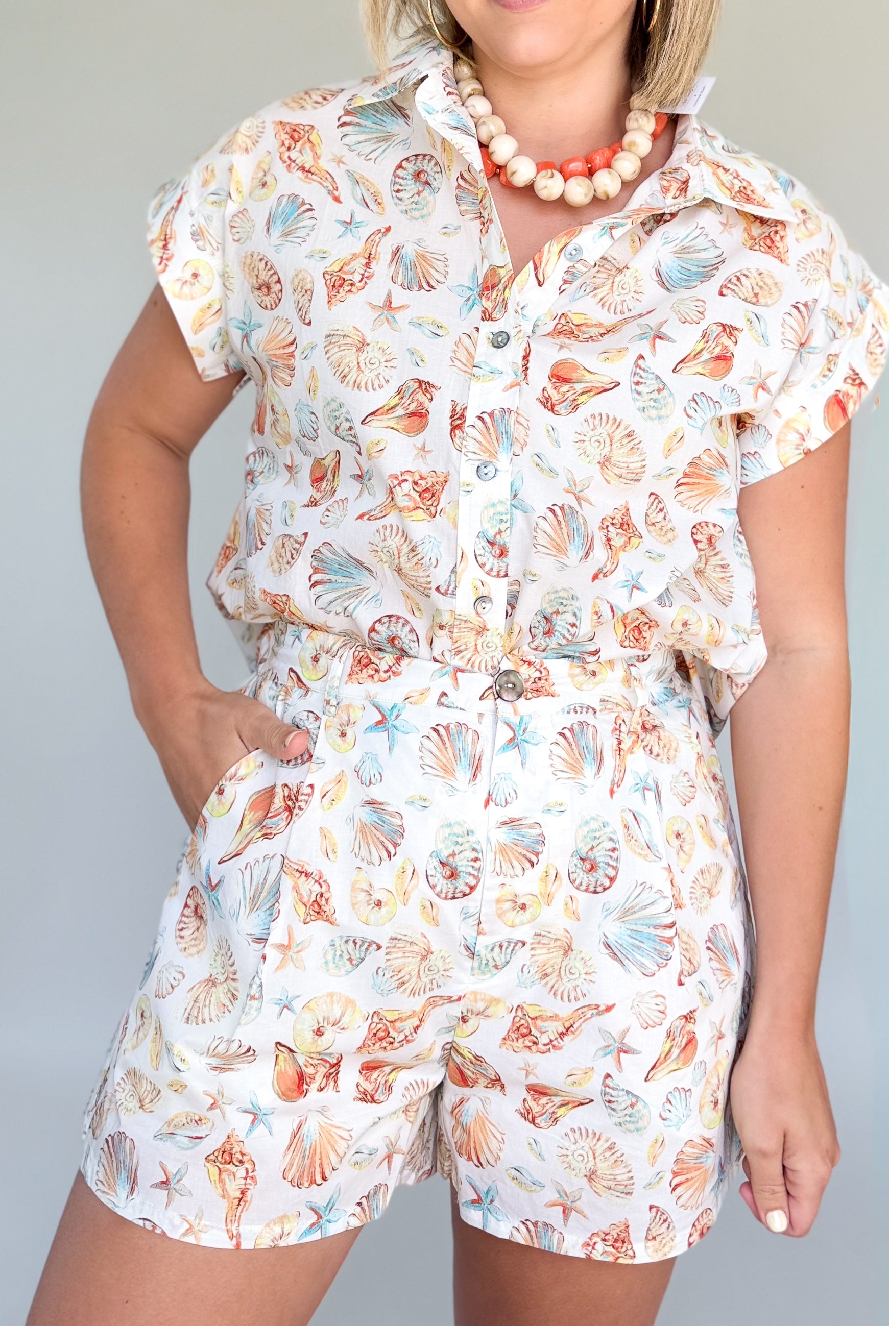 entro seashell shorts