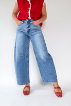 Betsy Super High Rise Horseshoe Jean By Vervet