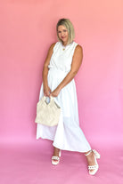 entro white skirt set