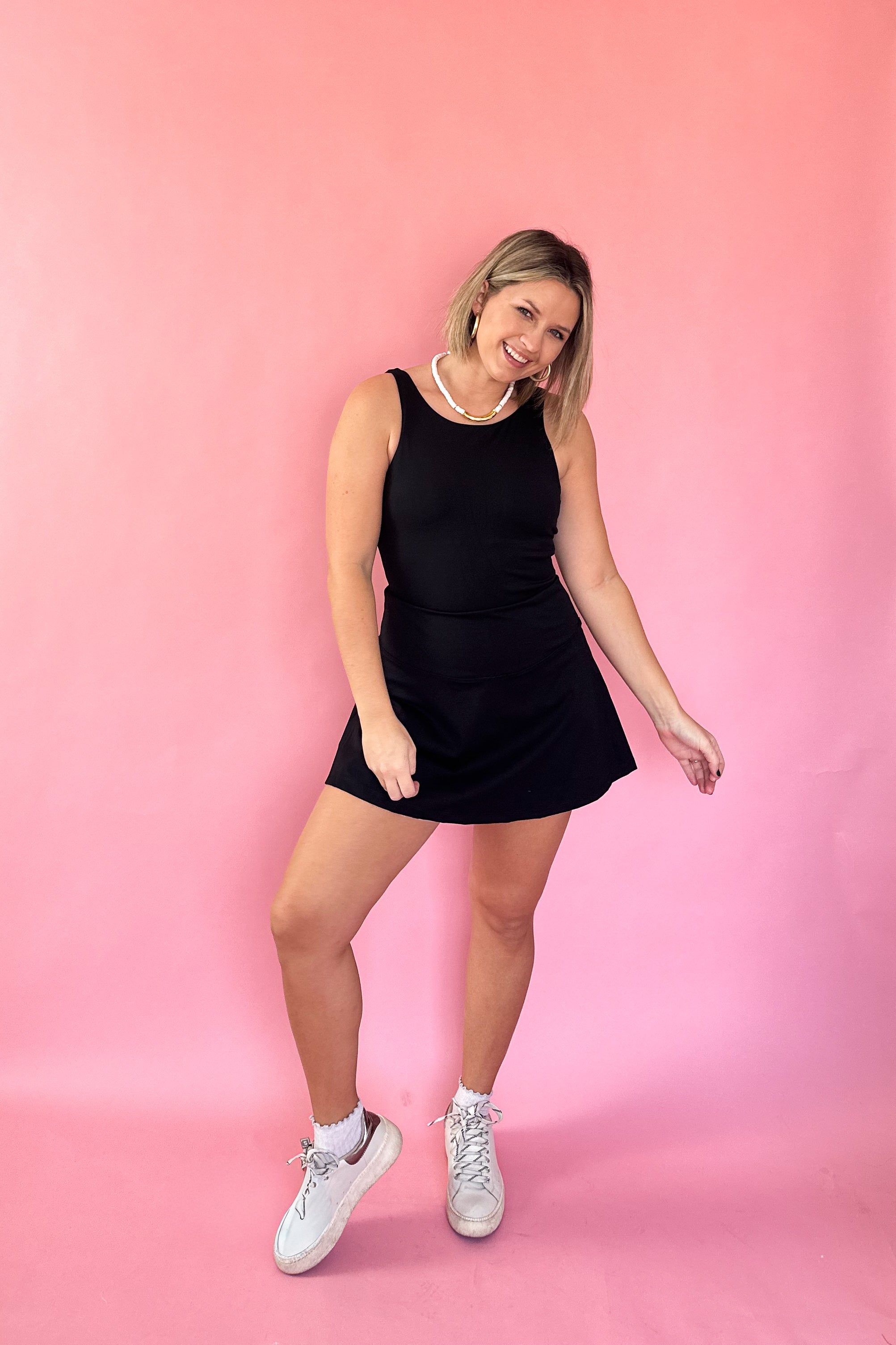 Scallop Vback Kourt Dress By Karlie