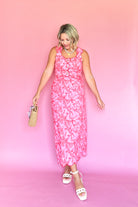 palm print scalloped skirt by karlie