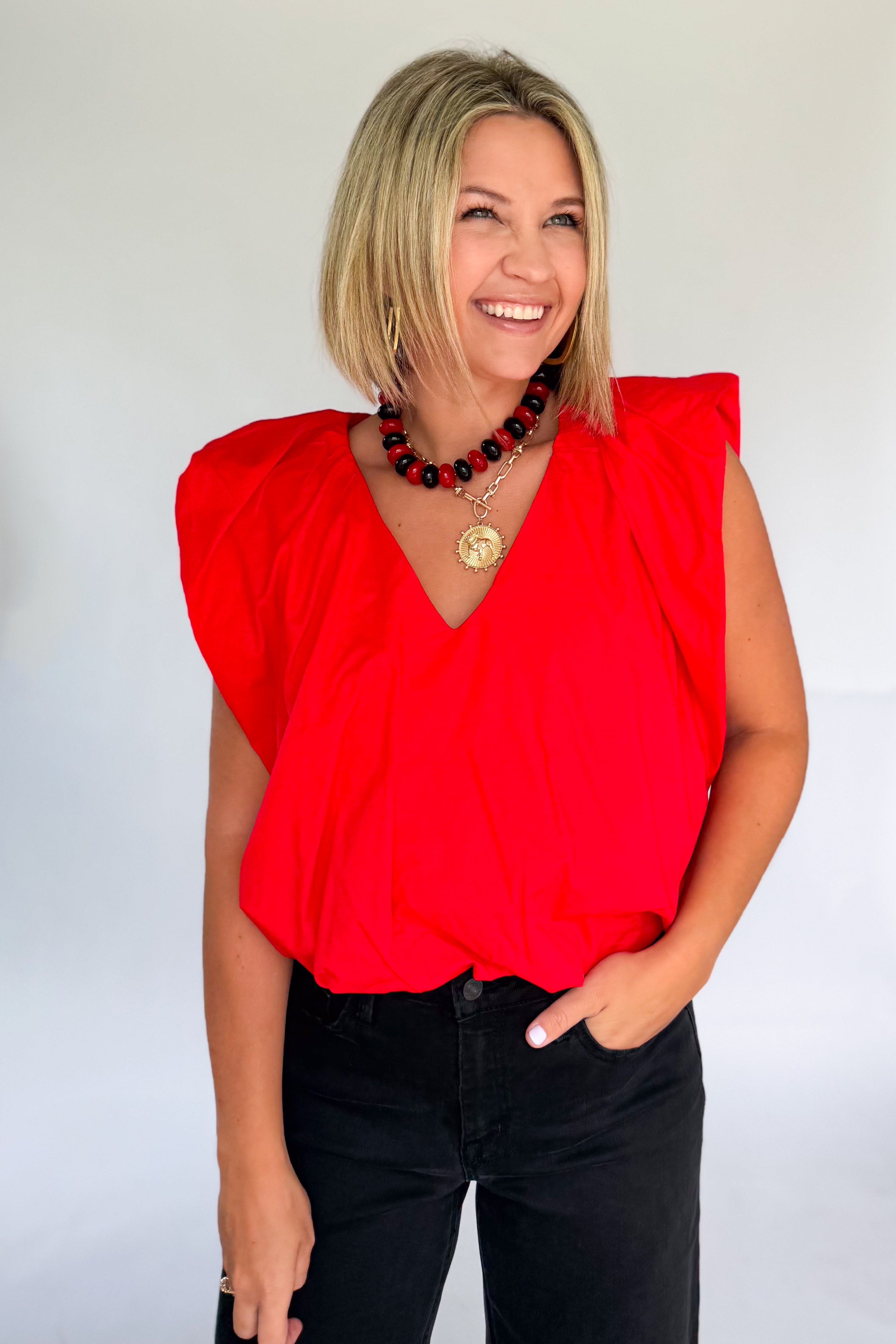 Bubble Pop Top By Karlie