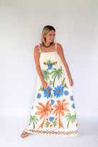 flying tomato palm maxi dress