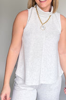 Scuba Mockneck Top By Karlie