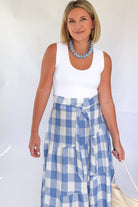 by together white scoop tank