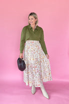 karlie green cashmere sweater top