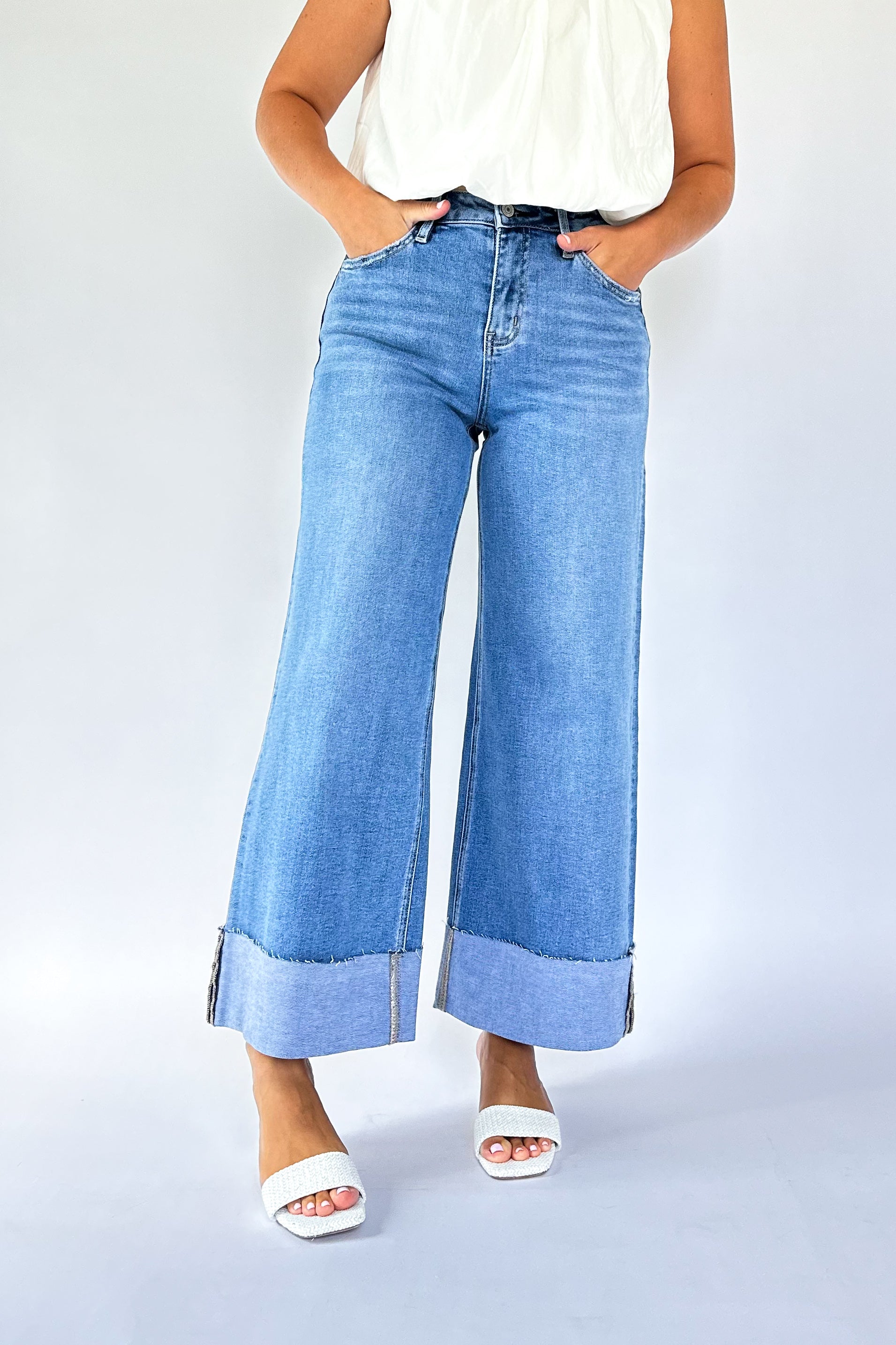 Remi High Rise Wide Leg By Vervet