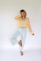 wishlist butter/punch sweater