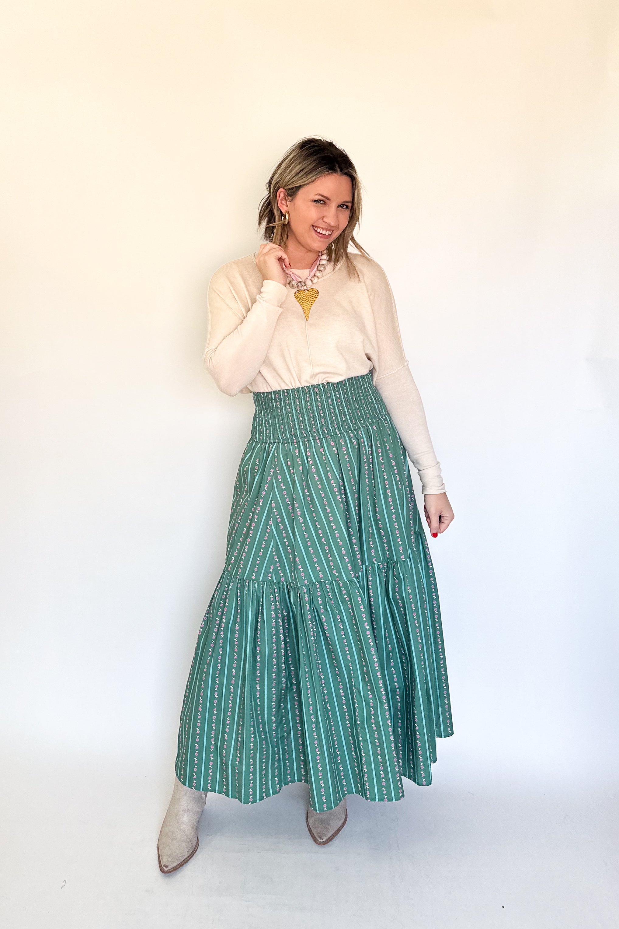 Cashmere Crew Sweater By Karlie